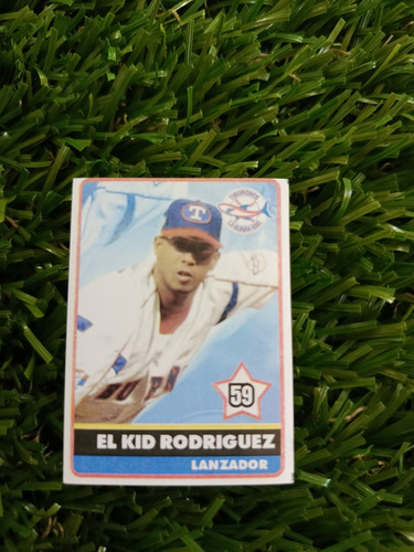 2001 Béisbol Profesional Venezolano El Kid Rodríguez #59