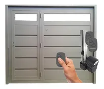 Comprar Porton Automático Levadizo Con Puerta Lateral Postigo Chapa
