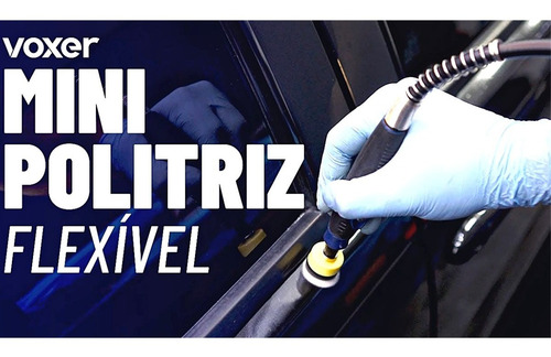 Mini Politriz Flexível Para Polimento Automotivo Vonixx