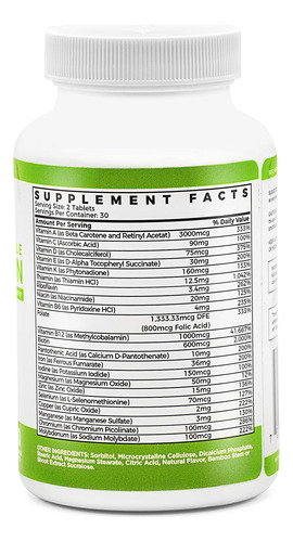 Barislim Multivitaminas Masticables Post Cirugía 60 Tab