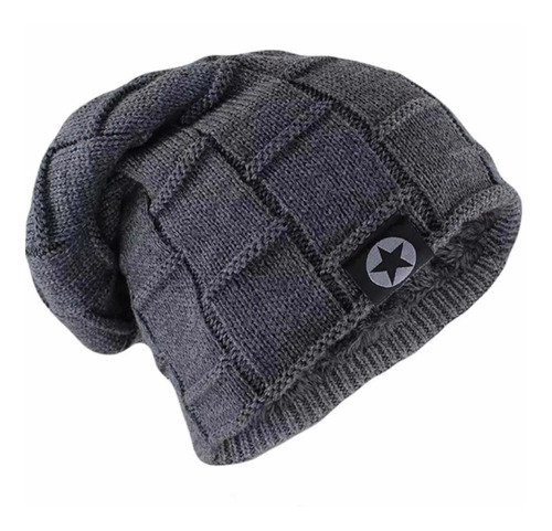 Beanie Hombre Chullo Modelo Nick Gris