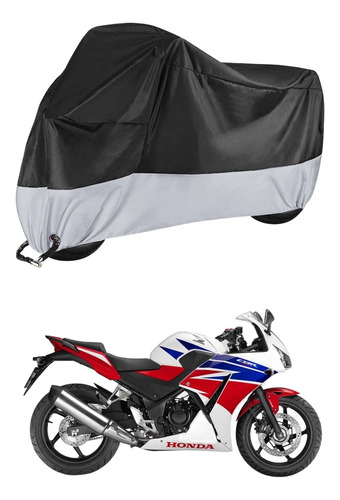 Cubierta Motocicleta Moto Impermeable Para Honda Cbr 300r