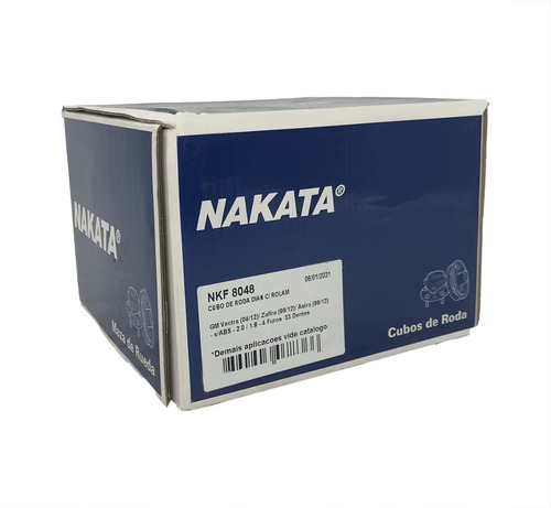 Cubo Roda Com Rolamento Dianteiro Astra 4 Furos S/abs 2002