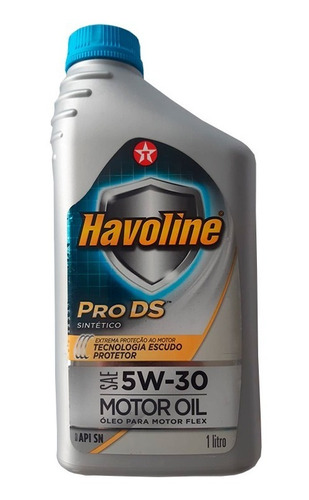 Óleo 5w-30 Havoline Sintético Sae Api Sn