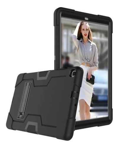 Funda Uso Rudo Galaxy Tab A 10.1 2019 Sm-t510 Kit 3 Piezas