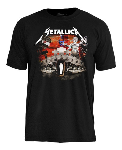 Camiseta Metallica El Arsenal Completo Stamp