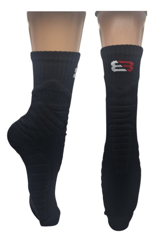 3 Par De Calcetas Calcetines 3/4 Diseños Colores Moda