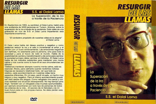 Resurgir De Las Llamas - Dalai Lama - Budismo - Dvd
