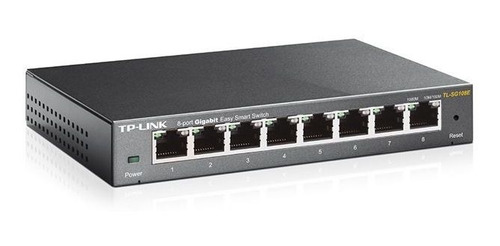 Imagem 1 de 4 de Switch Easy Smart Gigabit De 8 Portas Tl-sg108e Tp-link