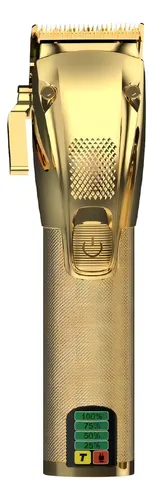 Maquina cortar pelo dorada hotsell
