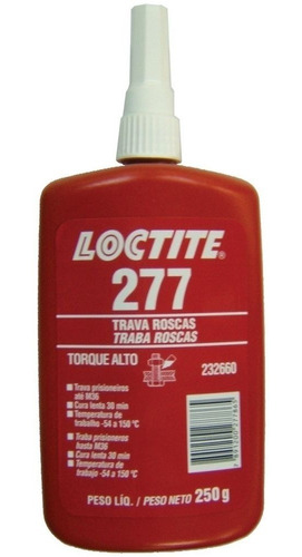 Fijador De Rosca Tuercas Tornillos Loctite 277 X 250 G
