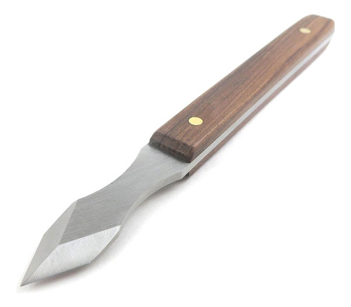 Cuchillo De Tallar Doble Bisel Acero Inoxidable