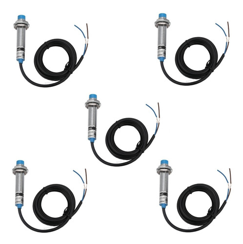 5 Pzs Sensor Inductivo Proximidad Robotica 110v Dos Hilos No