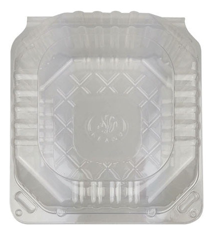 Contenedor Desechable Reyma Bisagra Alimentos Rb180 250 Pzas Transparente