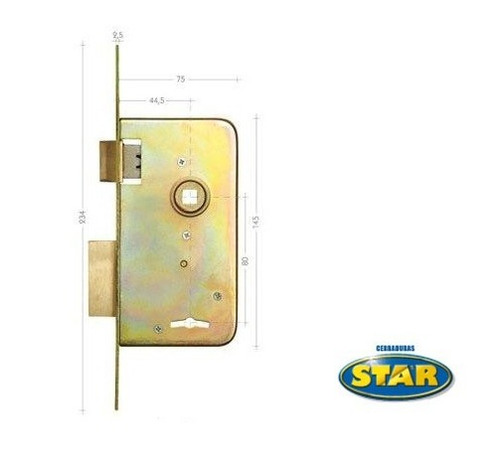 Cerradura Star 510 Original - Tyt