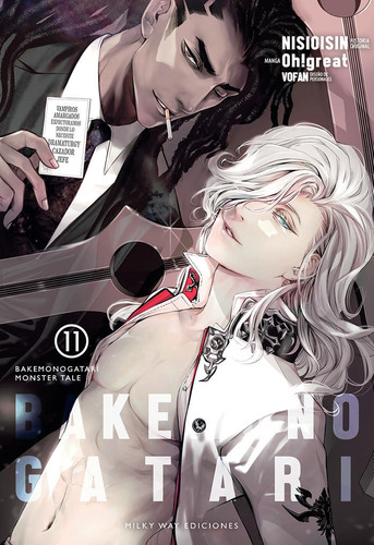 Bakemonogatari 11, De -, Nisioisin., Vol. 11. Editorial Milky Way ,ediciones, Tapa Blanda En Español