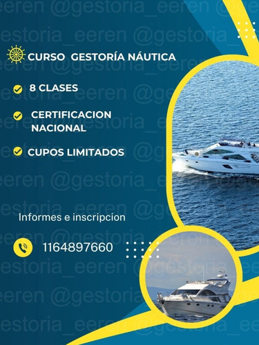 Curso Gestoria Nautica