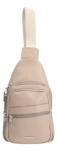 Cartera Bandolera Ingo Cross Beige Oscuro Mujer Azaleia