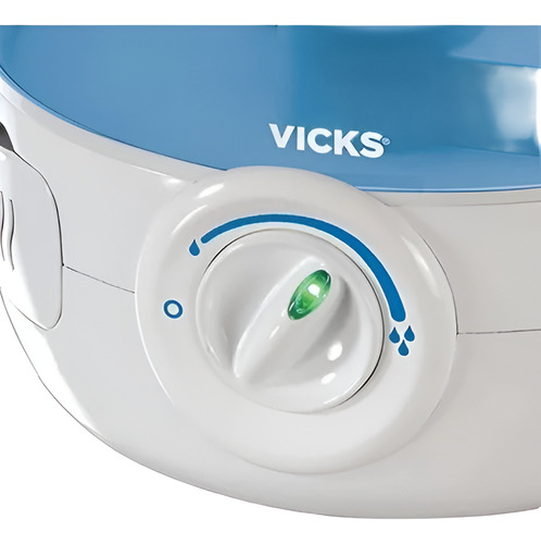 Vick Humidificador Mini Vapor + Repuesto Tabletas Mentol Blanco