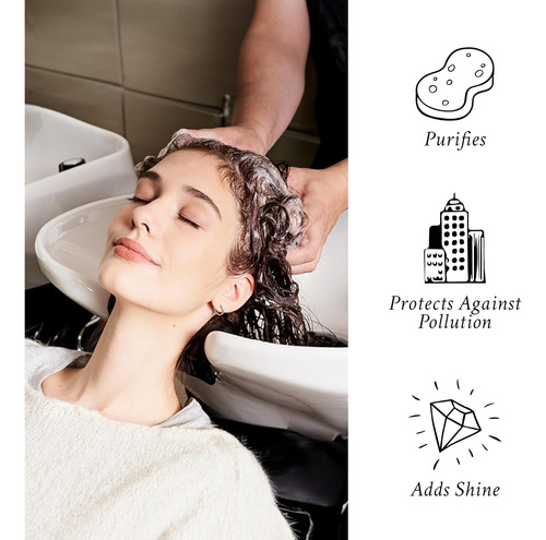 Davines Naturaltech Detoxifying Scrub Shampoo, Limpa Profund