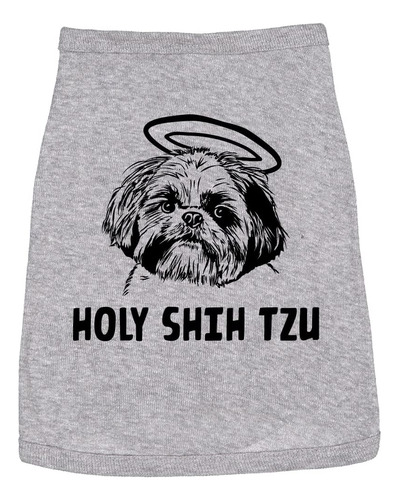 Camisa De Perro Santo Shih Tzu Ropa Divertida Para Cachorro 