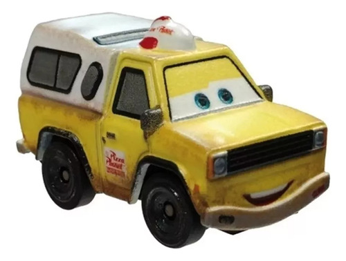 Cars Disney Todd Mini Racers Pizza Planeta Vehículo Pixar