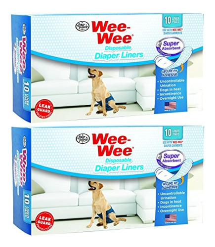 Four Paws Wee-wee Products - Pañal Desechable Para