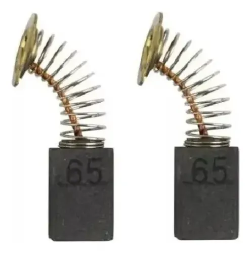 Makita 194969-9 Spazzola Di Carbone CB-65 – Ricambio Originale Per Trapani E Levigatrici, Per Modelli JS1660, DA3000V, DA3000R, JS1670, 9803, JS1600, 6905B, JN1600