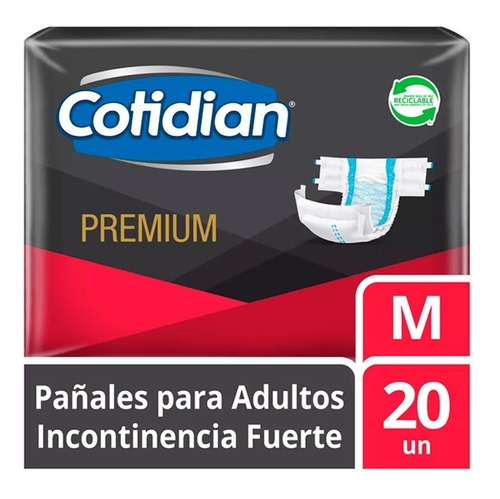 Pañales Adulto Cotidian Premium 