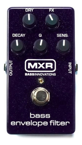Mxr M82 Bass Envelope Filter Pedal Efecto Para Bajo