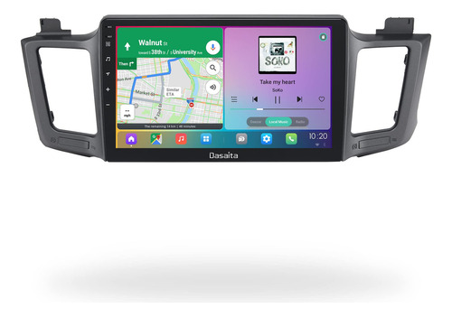 Dasaita Carplay Estreo Android De 10.2 Pulgadas Para Toyota