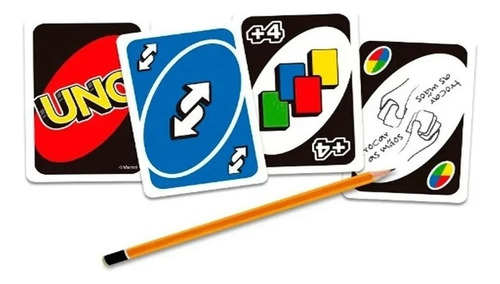 Jogo De Cartas Uno - Com Cartas Para Personalizar W2085