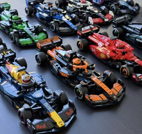 Incrivel Coleção Com 10 Carros De Corrida F1 Com 2601 Peças 2601 Coleção De F1