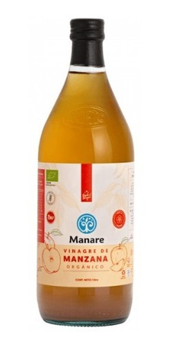 Vinagre De Manzana Orgánico 1 Litro