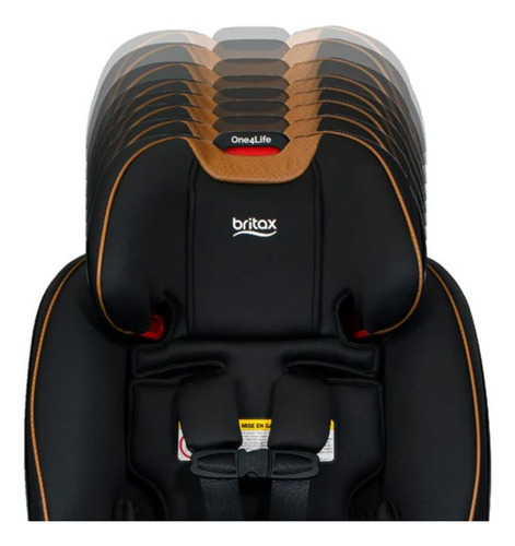Silla De Auto Convertible One4life Clicktight Ace Black