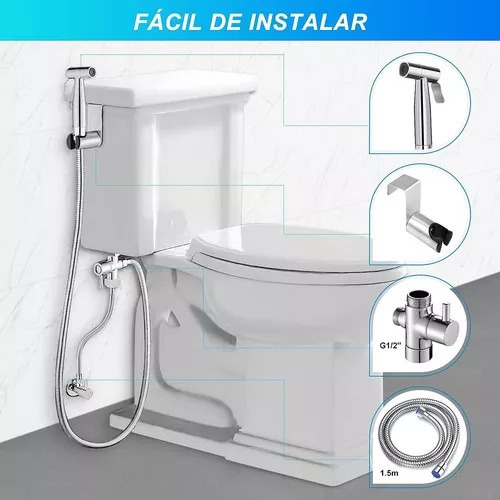 Zh Bidet Pulverizador Para Inodoro,bidé Mano Con Soporte