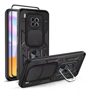 Funda Para Huawei Carcasa Protección De Camara + Mica