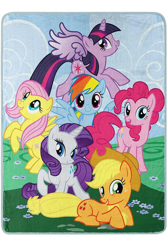 My Little Pony Se Une A La Manta Micro Raschel Throw De...