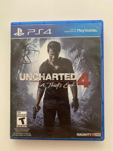 Videojuego Uncharted 4 Ps4 Usado