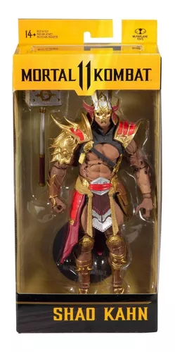 Shao Kahn Mortal Kombat Boneco Colecionável em Resina