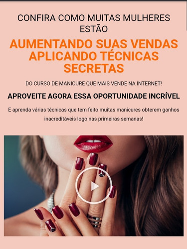 Imagem 1 de 3 de Cursos De Manicure E Pedicure Profissional.