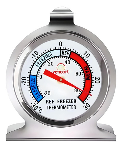 Termometro De Congelador De Cocina De Acero Inox -30 A 30c