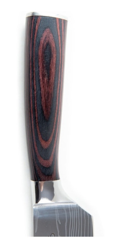 Imagen 4 de 6 de Cuchillo Chef - Los Boldos - 32 Cm Largo. Peso Total 180g