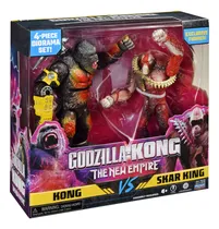 Comprar Godzilla X Kong Kong Vs Skar King 2 Figuras De Juguetes Msi