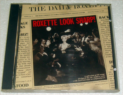 Roxette Look Sharp Cd Uk / Kktus