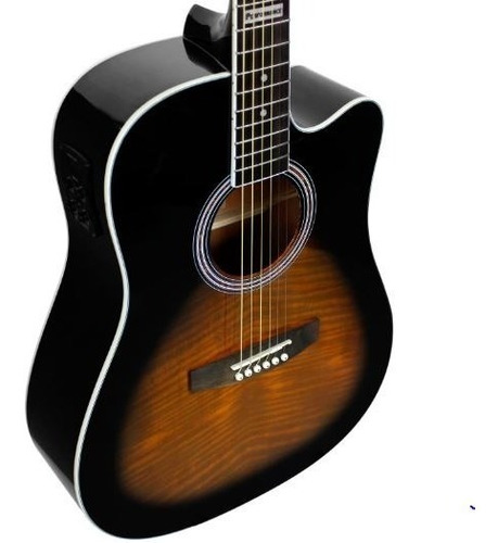 Imagem 3 de 3 de Violão Aço Eletroacústico Giannini Performance Gf-1d (3ts)