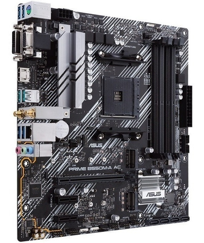 Tarjeta Madre Asus Prime B550m-a Wifi Pcie 4.0 Dual M.2 4x4