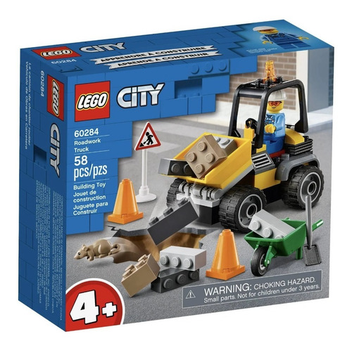 Lego City Vehículo De Obras En Carretera 60284 Oferta Envió 