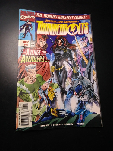 Thunderbolts #9 Marvel Comics En Ingles Historietas 