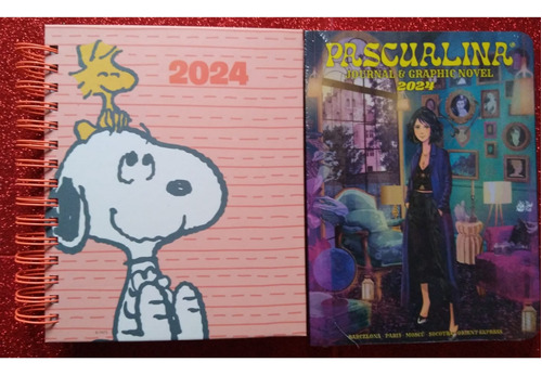 Agenda 2024 Pack Snoopy Naranja Pascualina Haunted 